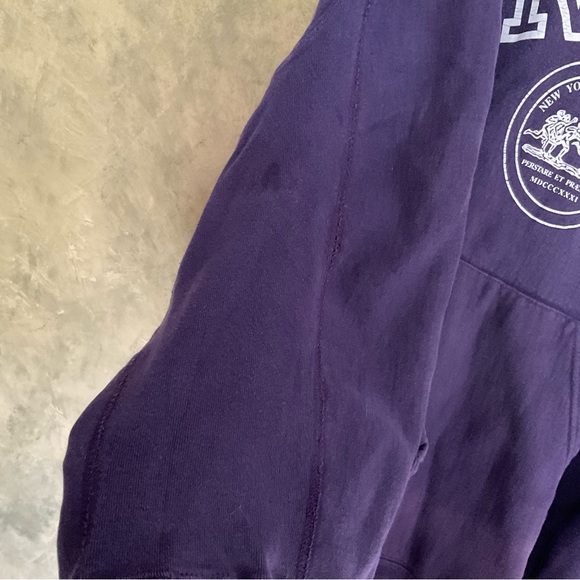 Vintage MV Sport NYU Oversized Hoodie - Picture 6 of 9